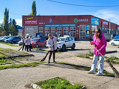 Экологический субботник на городском рынке